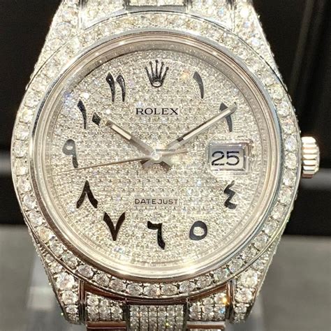 ice out rolex replica|rolex iced out arabic.